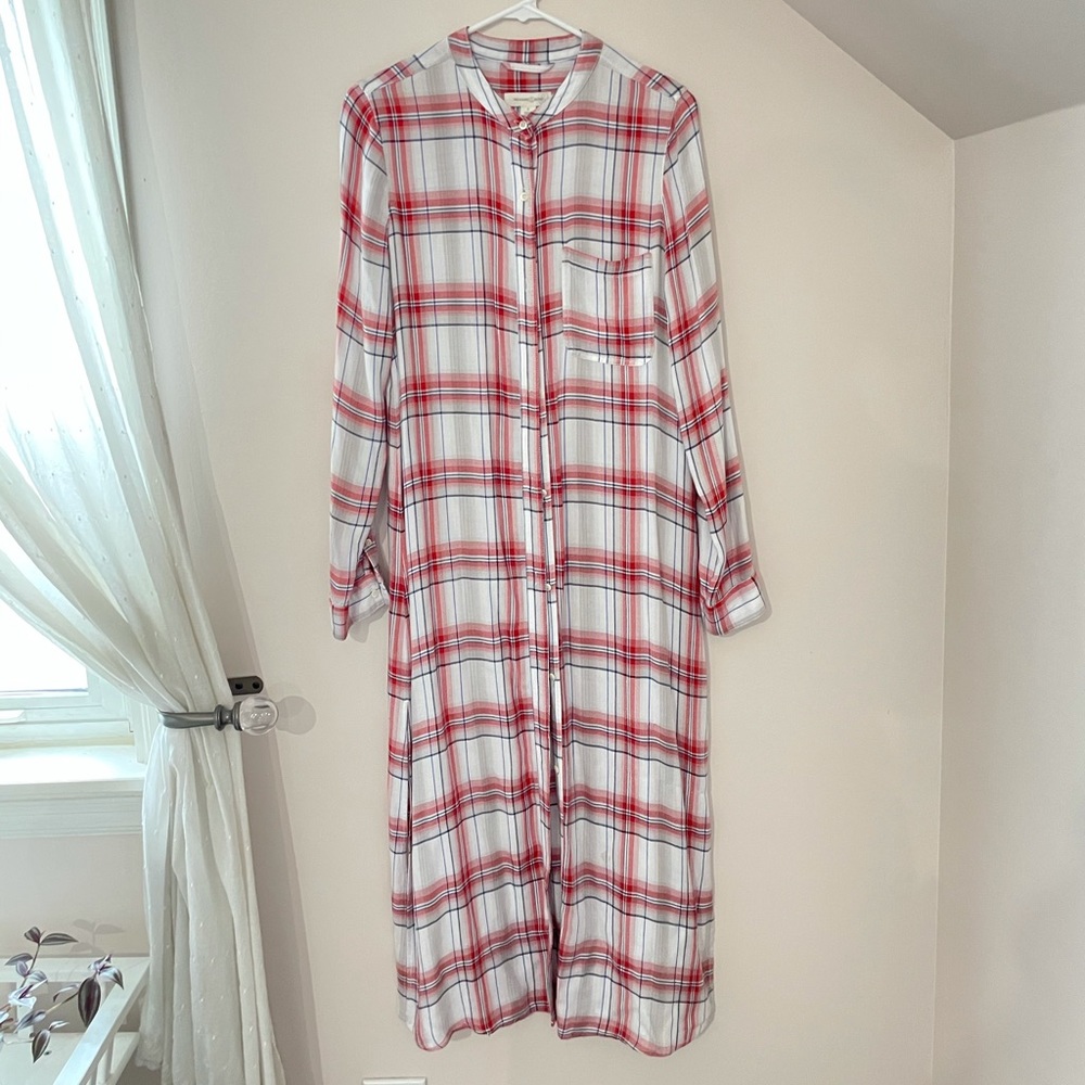 Treasure & Bond plaid duster